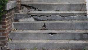 cracked-cement-outdoor-steps