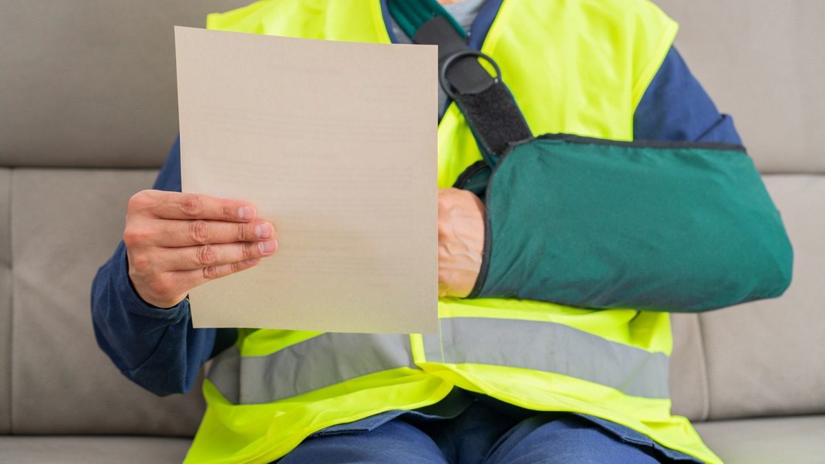 injured-worker-reviewing-documents