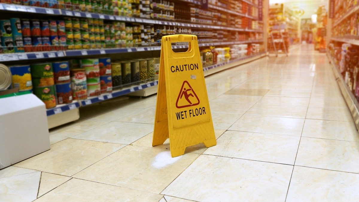 What Should I Do About a Slip and Fall in the Supermarket?